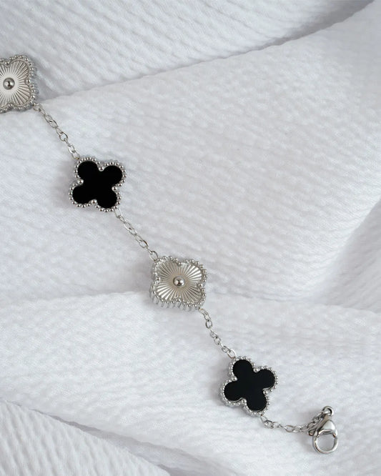 Noir Clover Bracelet
