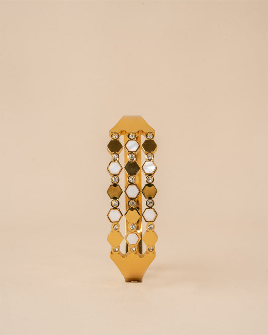 Aurelia Prism Bangle